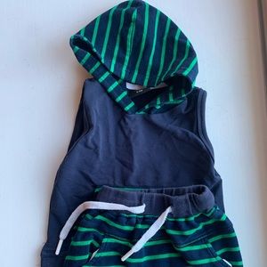 Little Bipsy Hooded Tank and Short set